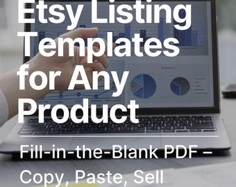 Etsy 出品テンプレート | 空欄を埋めるだけで簡単に説明文を作成できる