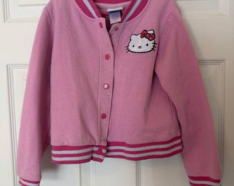 Y2K Hello Kitty Sequin Jacket- Girls Size 7/8