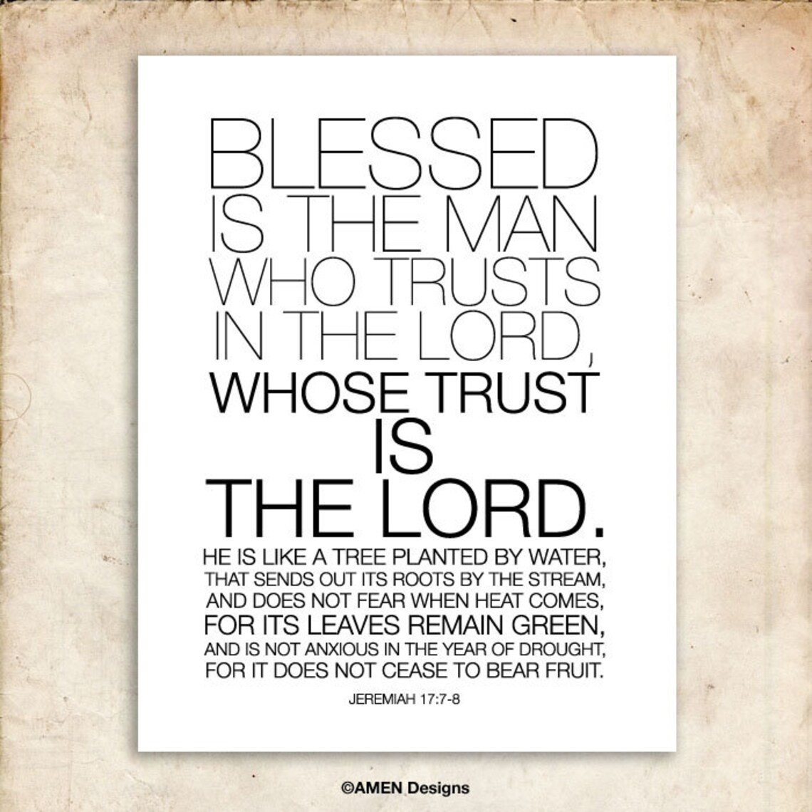 Jeremiah 17 7 8 he who trusts 8x10 pdf diy printable christian