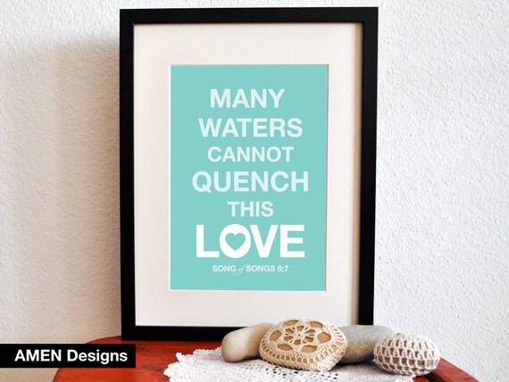 This Love Song Of Songs 8 7 8x10in Diy Printable Christian Etsy