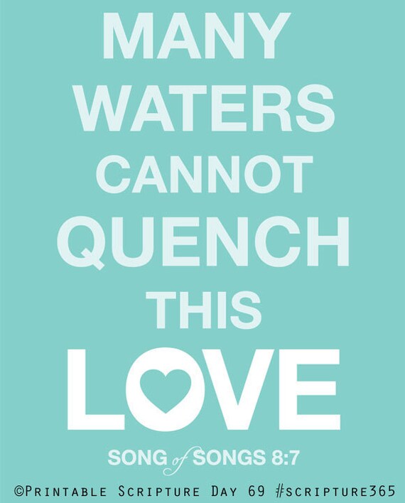 This Love Song Of Songs 8 7 8x10in Diy Printable Christian Etsy