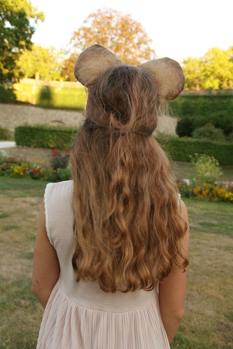 SDXCJY Löwen-Kostüm Set 4-teilig - Mit Ohren, Handschuhen, Schwanz & Tutu