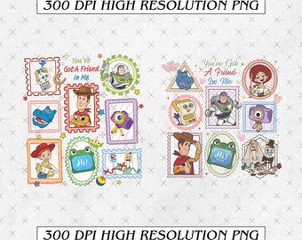 You've Got A Friend In Me Png, Cartoon Movie Friends Png, Cowboy Toddler Png, Cartoon Friends Png, Toy Characters Png, Cartoon Toy Friends