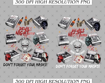 Four Horsemen PNG, Dark Romance Book Series Design (Digital Download 16x18 inch, 300 DPI)