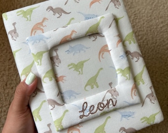 Embroidered, Customizable, Handmade Photo Album for: Baby Showers, New Moms, Baby, Parties, Gifts, Friends, Couples, Anniversaries, Moms