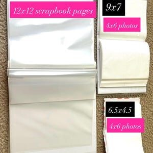 Customizable, Handmade Vintage Inspired Photo Album | Wedding Album with Lace bild 7