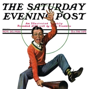 Saturday Evening Post 1926 - Etsy