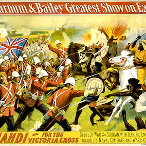 Barnum Bailey 1897a  Circus Vibrant Colors! 11 x 17 Reproduction Print