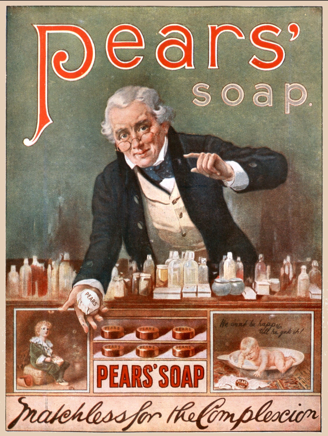 Pear's Soap 12 11x17 Advertising Reproduction Print Vintage - Etsy