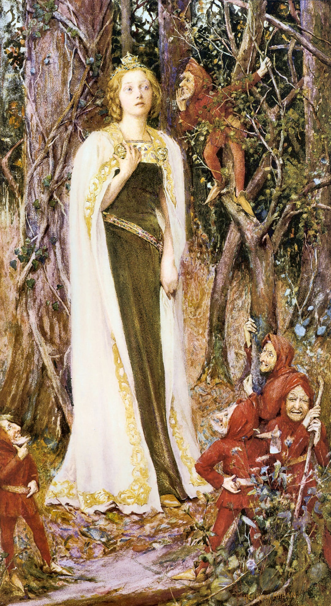 Once Upon A Time Henry Meynell Rheam. Vintage Reproduction Print 11 X17 ...
