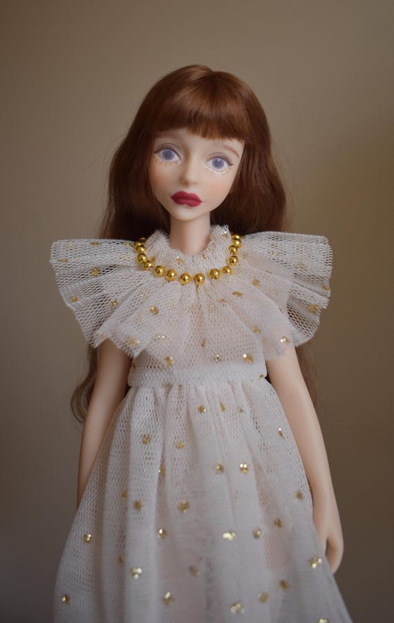 white dress with gold polka dots Wrap Dress White And Gold Polka Dot Dress Vero Moda Kayla Polka Dot Midi Dress  Polka