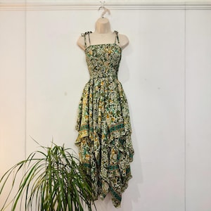 Earthy Green Dress - Etsy Canada