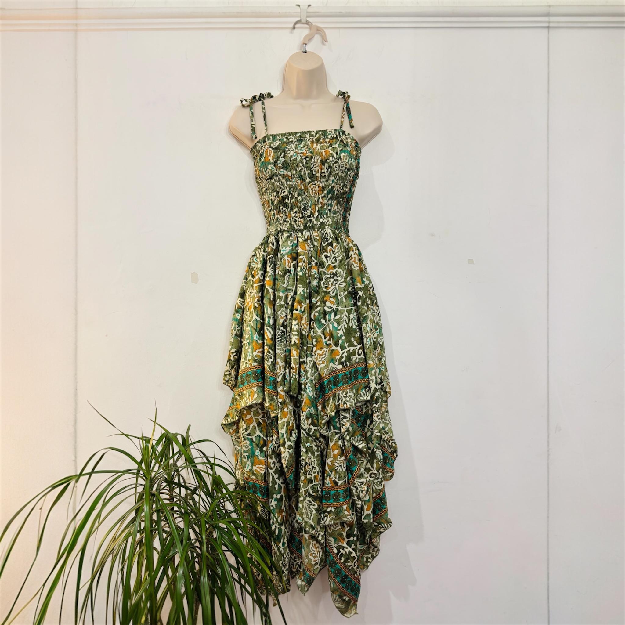slim fit dress slacks Green Ribbon Lace Dress – Cottagecore Fairycore Vintage Aesthetic Outfit Green / S main image 0