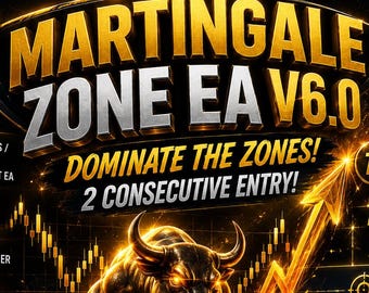 Martingale Zone EA MT5 Forex Gold Trading Bot (Download)