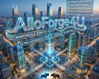 MT5 Algorithmic Grid Robot | Adaptive Currency Position Scaling, Quantitative Zone Breakouts (Instant Digital Asset)