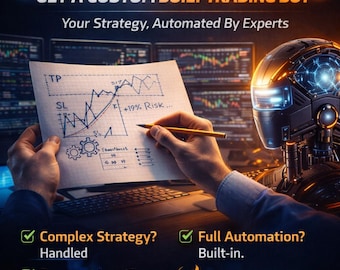 Custom XAUUSD Scalping Bot MT5 | Gold Trading EA, Automated Strategy