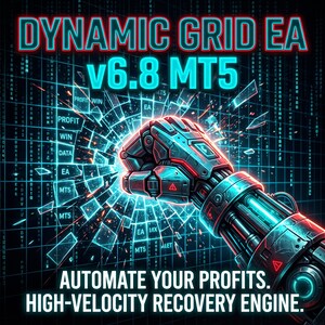 GOLD EA MT5 trading bot | xauusd scalping robot | dynamic fibonacci grid ea | highly profitable expert advisor | instant digital download