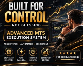 Advanced MT5 Trading Bot | Automated Forex EA, Grid System (Digital Download)