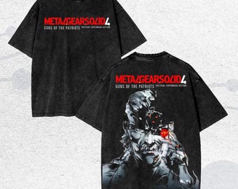 Vintage gewassen Tactical Hero-T-shirt, retro cyberspionage-shirt, cadeau voor gameliefhebbers