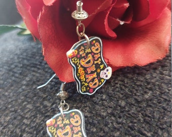 Dia de los Muertos  Day of the Dead Earrings