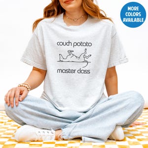 Couch Potato Master Class Greyhound Shirt