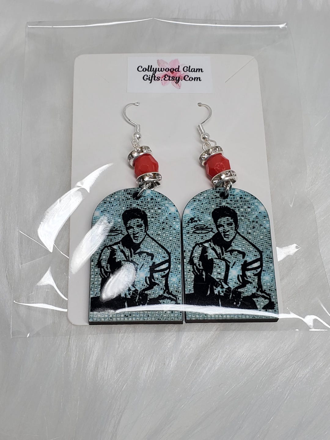 Elvis Presley Sublimation Designed Arch Dangle Earrings - Etsy