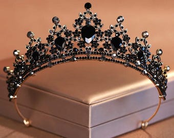 Diademi e corone da sposa di lusso ed eleganti per ragazze, per feste di compleanno, matrimoni, gioielli per capelli, accessori per la testa