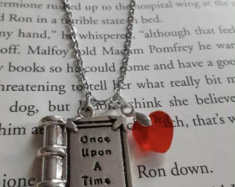 Once Upon A Time Henry Mills The Author Character Necklace Book Pendant