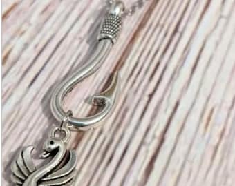 Captain Swan Once Upon A Time Captain Hook Emma Swan Necklace