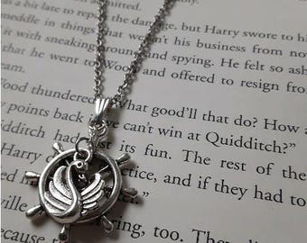 Once Upon A Time Captain Hook Emma Swan Captain Swan Necklace Swan Ship