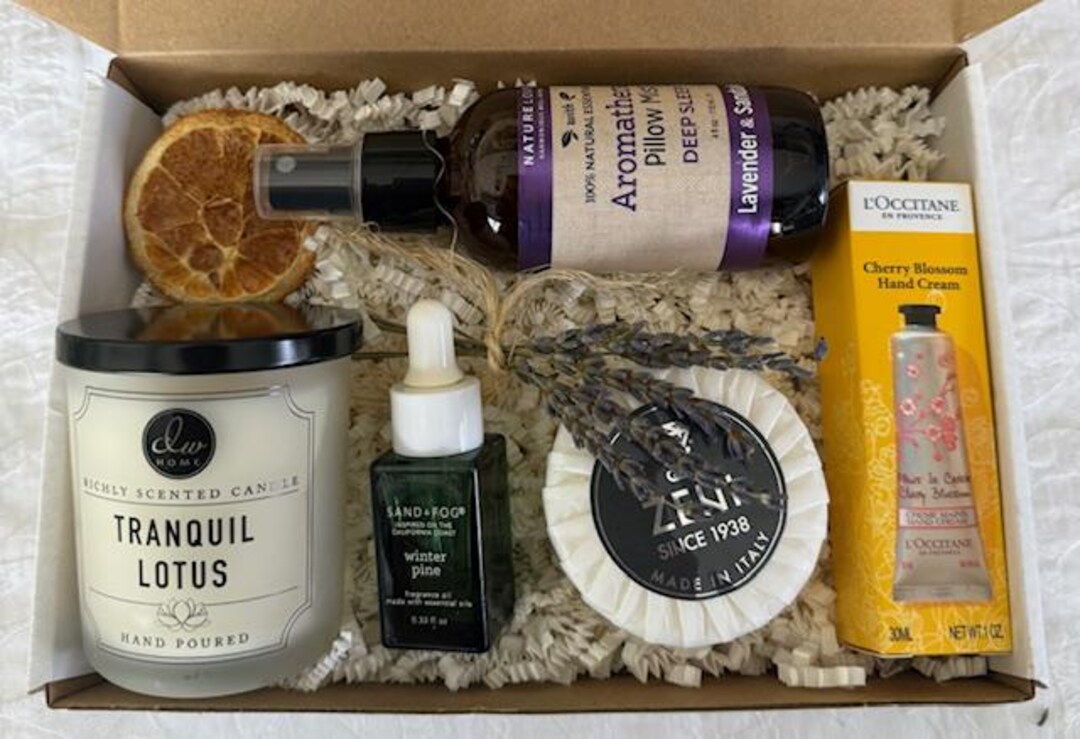 Deluxe Relaxation Spa Gift Box - Etsy