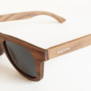 Walnut Polarized Sunglasses
