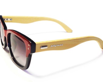 Polyrama Natural Bamboo Sunglasses