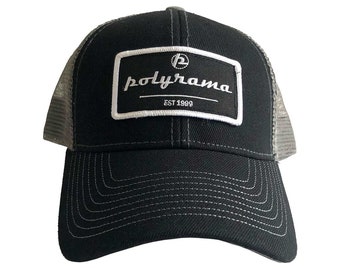 Polyrama Trucker Hat - Black and Grey