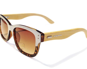 Polyrama Natural Bamboo Sunglasses