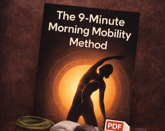 9-Minute Morning Mobility Method | Beginner Stretching Guide (Digital Download)
