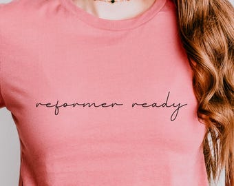 Reformer Ready Shirt – Pilates T-Shirt, Geschenk für Damen