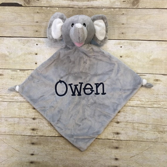 personalized baby lovey
