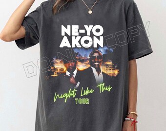 2008 AKON KONVICTED Tour Tee 2000s Y2K Hip Hop Rap Music T-shirt