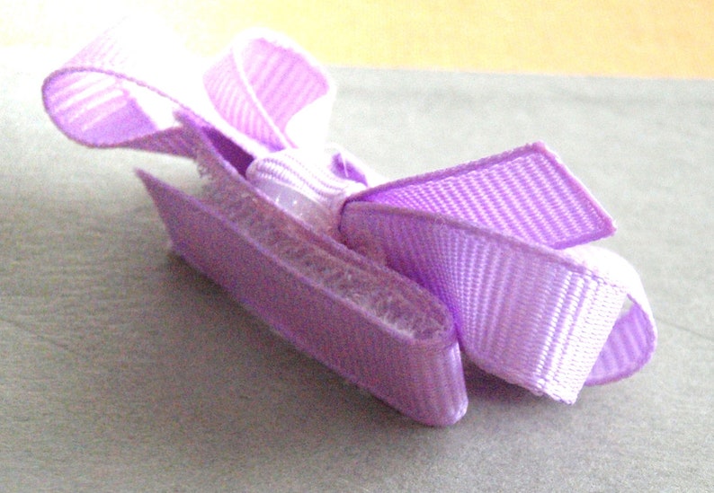 Girls Infant Hair Bow With VELCRO® Brand Fasteners Girls Etsy