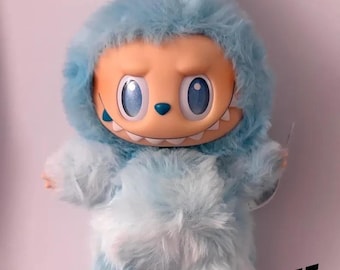 Cute Furry Monster Style Doll Keychain | Designer Art Toy Look | Soft Plush Collectible Charm | Gift for Toy Lovers