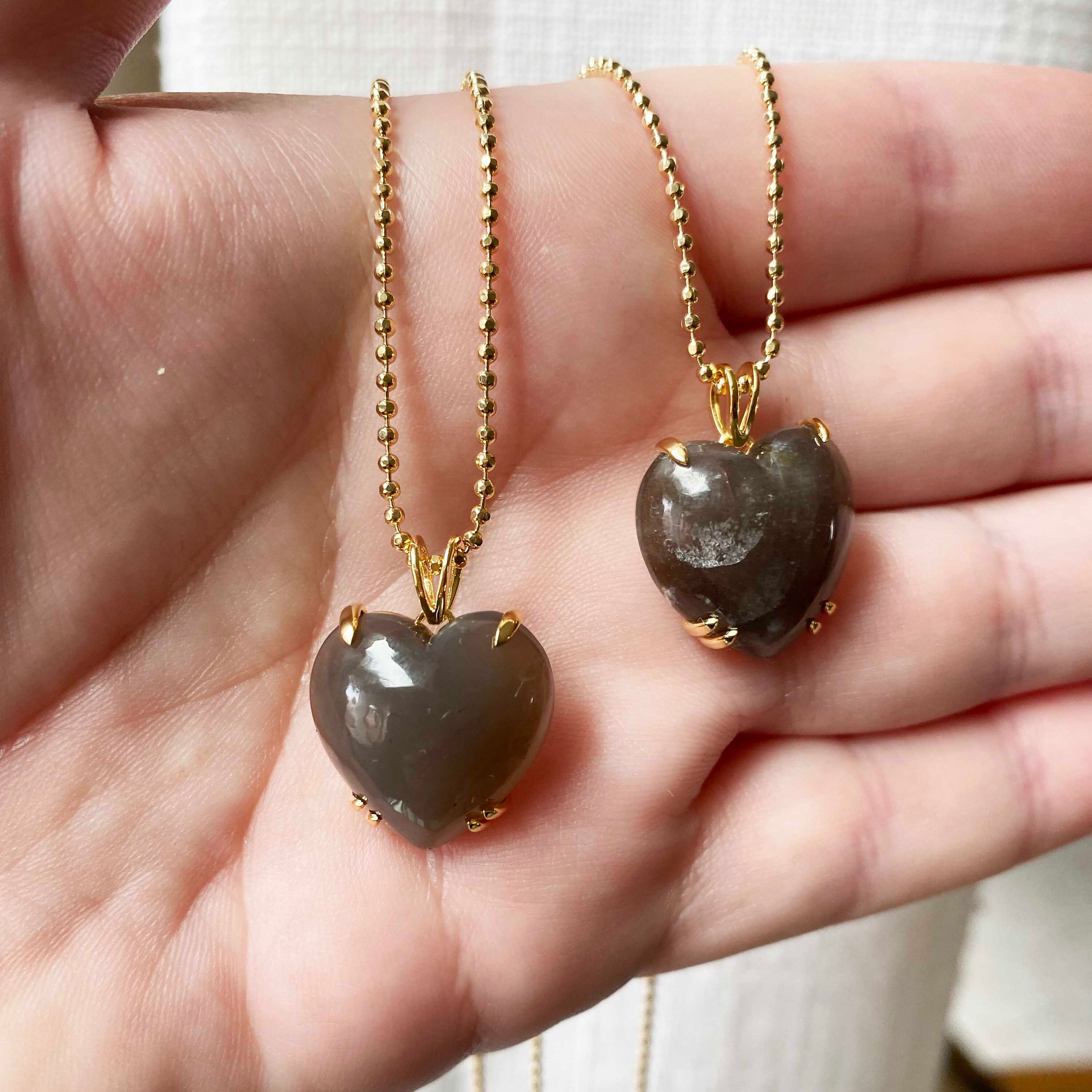 ネックレス・ペンダント [KINDABABY] black gemstone heart necklace V-491616102_0_565.jpg?pristine