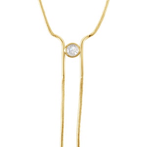 Cracked Mother of Pearl Bolo Necklace, Lariat Necklace, Gold Snake Chain Necklace, Layering Necklace, Gold Pearl Necklace, Shell Necklace