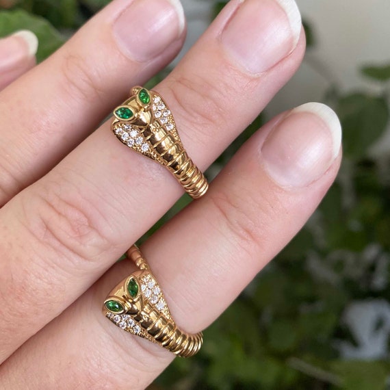 Snake store coil ring