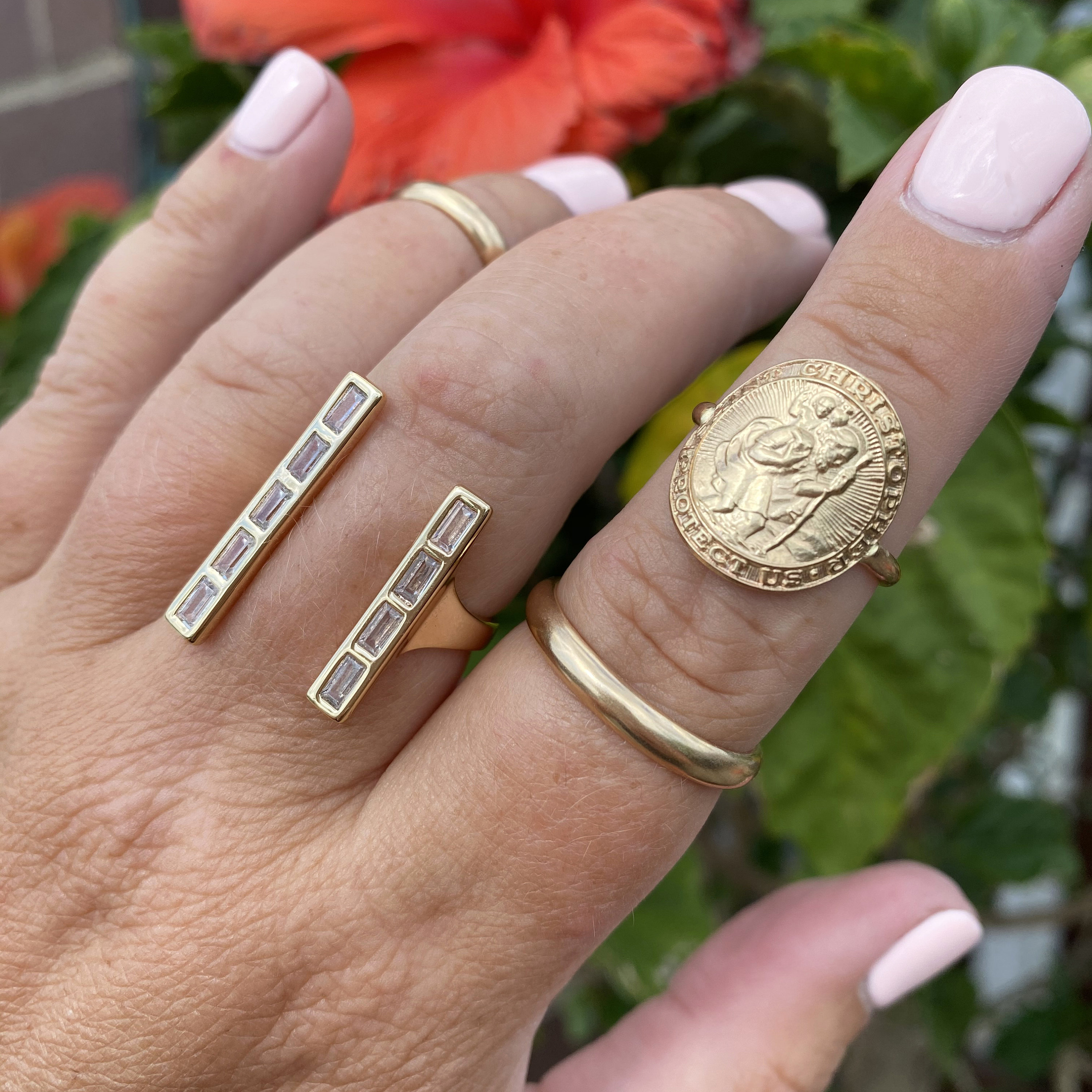 ST. CHRISTOPHER RING (GOLD) – Jewel Marvels