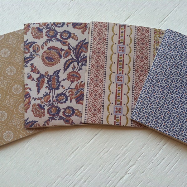 Vintage Wallpaper Print Mini Book Set