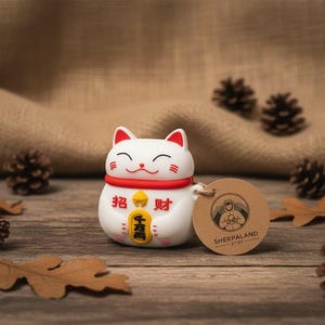 Kawaii Cartoon Silicone AirPods Case | Cute Case for AirPods Pro, 4, 3, 2 | Original Gift | Gift Idea Chat Blanc