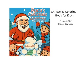 Kerstkleurboek voor kinderen – Afdrukbare vakantiekleurplaten – Paca’s Backyard Adventure pdf