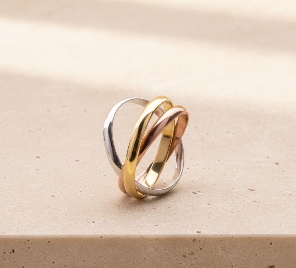 Bague Chevalière En Or Blanc 9 Carats - Poids 4,20 G - Taille 53/54 - Neuf Avec étiquettes