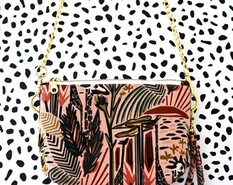 Just Peachy Savannah Crossbody